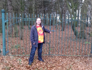 Tony Steele visits the gates in Barr Beacon